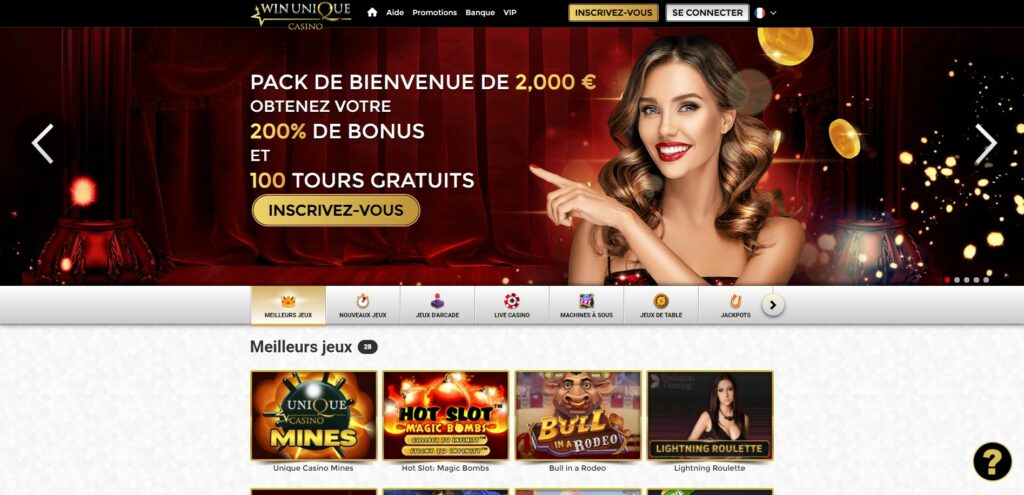 win unique casino avis